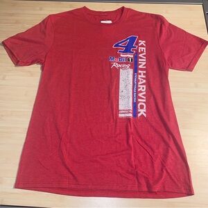 New With Tags Kevin Harvick #4 Nascar Mobil 1 Racing Men's Shirt Size Large